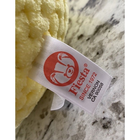 New 15'' Fiesta Pineapple Mai Tai Plush w/ Flower Girl Yellow Green Stuffed - Picture 3 of 6